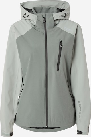 Weather Report - Chaqueta de montaña 'Camelia' en verde: frente