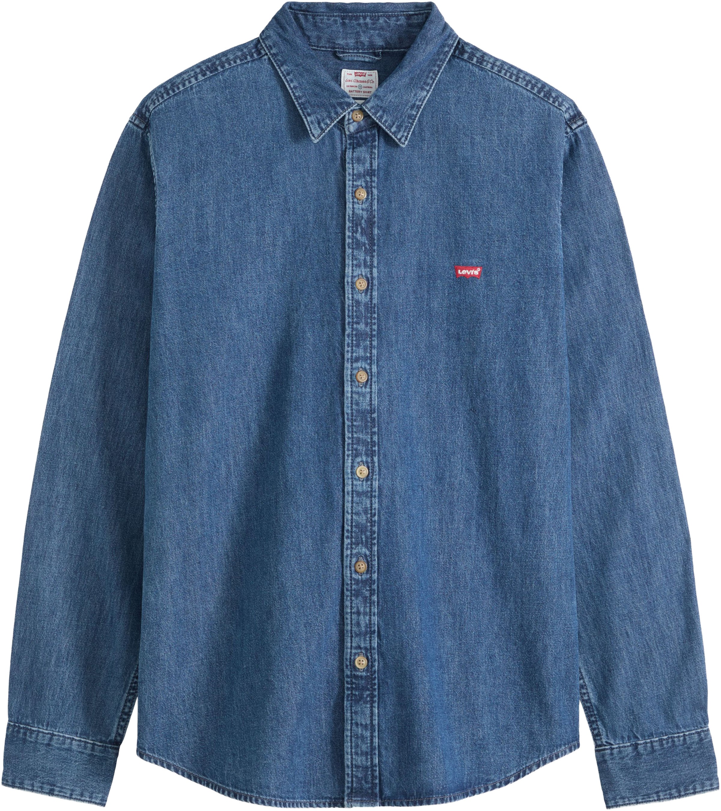 LEVI'S ® Comfort Fit Hemd in Blau: Vorderseite