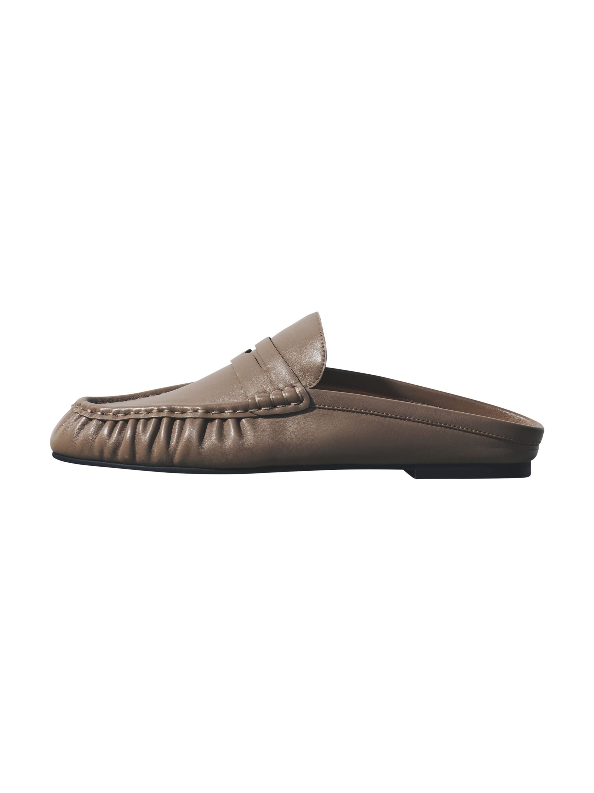 Mule The Set en gris : devant