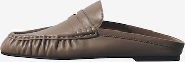 Mule The Set en gris : devant