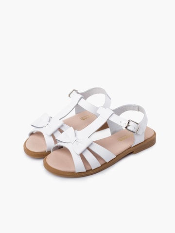 Sandales Pisamonas en blanc