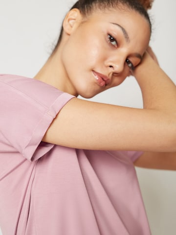 Skiny Tričko 'Every Night' – pink