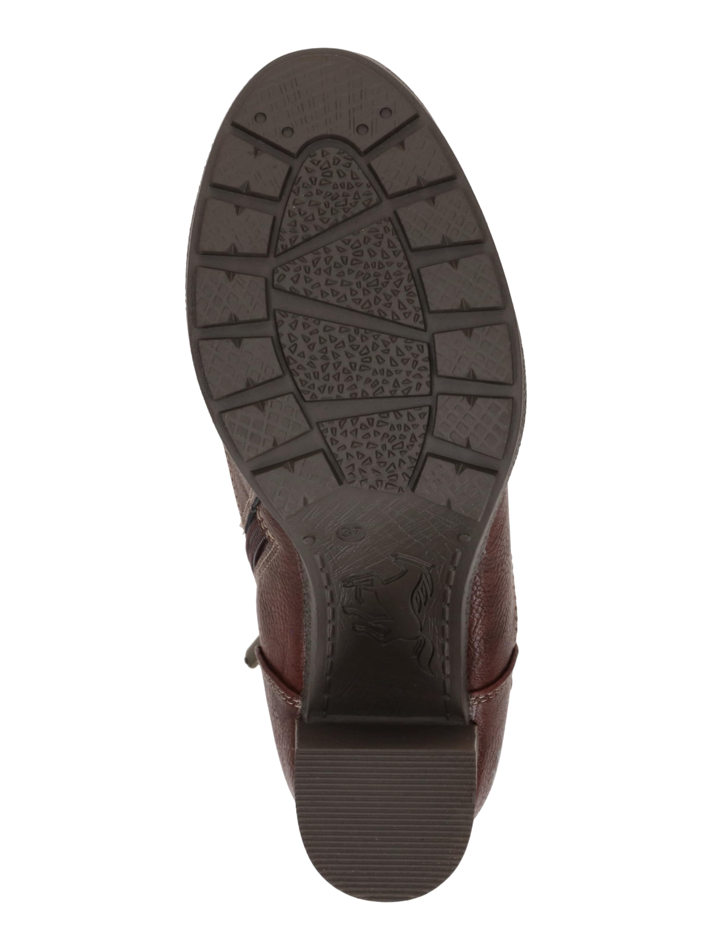 MUSTANG Schnürstiefelette in Braun