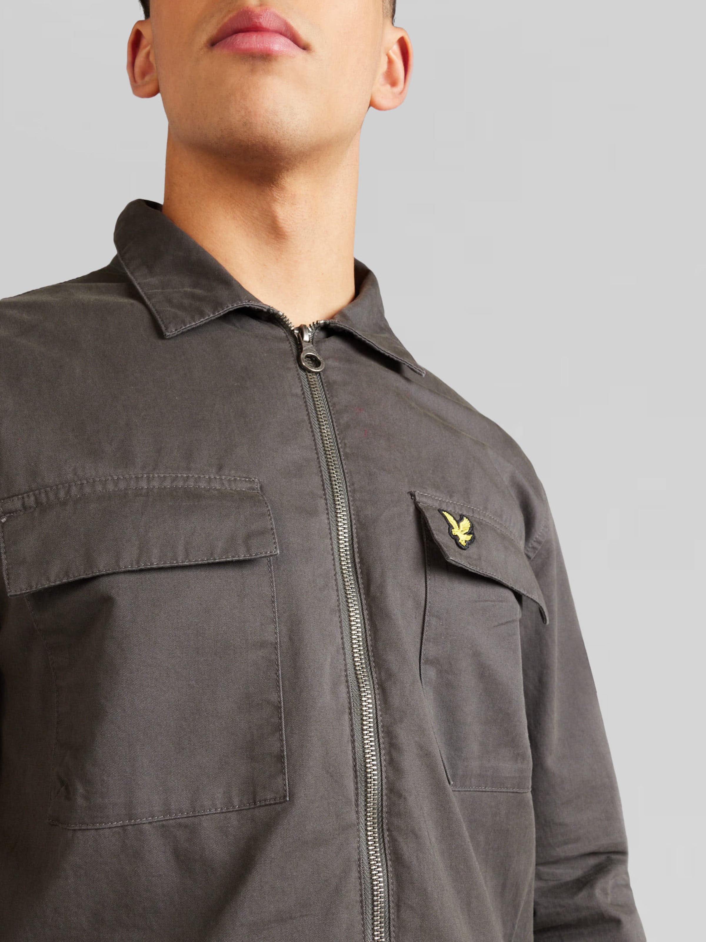 Lyle Scott Between season jacket in Dark Grey ABOUT YOU