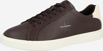 Calvin Klein Tenisky – hnědá: přední strana