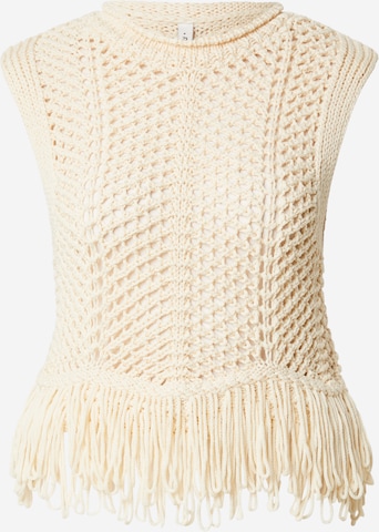 ONLY Neuletoppi 'ONLKIMMIE' värissä beige: etupuoli