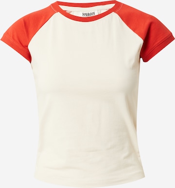 T-shirt Urban Classics en beige : devant