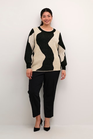 Pull-over 'Vilma' KAFFE CURVE en beige