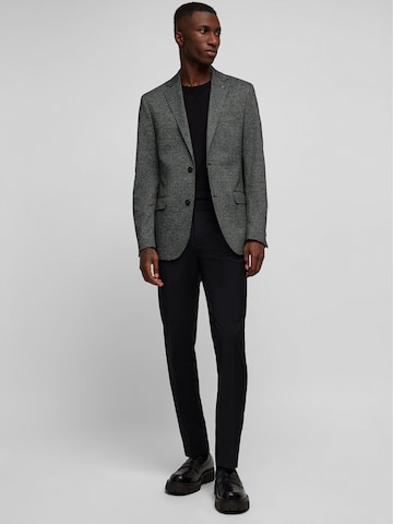 HECHTER PARIS Slim fit Business-colbert in Grijs