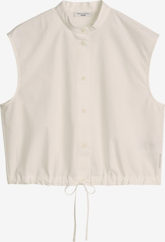 Chemisier Marc O'Polo DENIM en blanc : devant