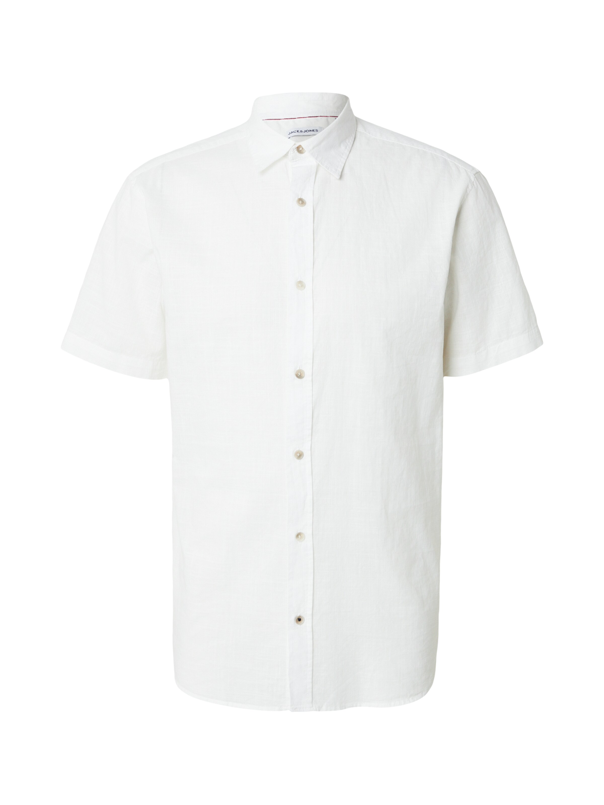JACK & JONES Camisa 'JJHENRY ' en blanco, Vista del producto