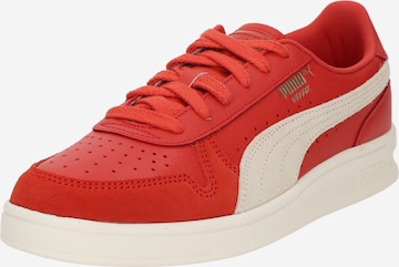 PUMA - Zapatillas deportivas bajas en rojo: frente