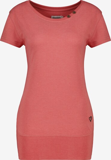 Alife and Kickin T-shirt en rouge chiné, Vue avec produit