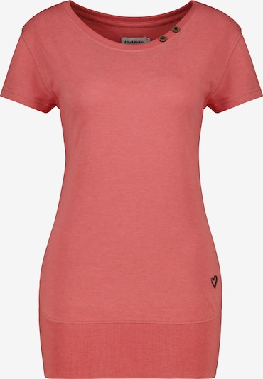 Alife and Kickin T-shirt en rouge chiné, Vue avec produit
