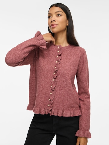 VILA Gebreid vest 'VIJacia' in Roze