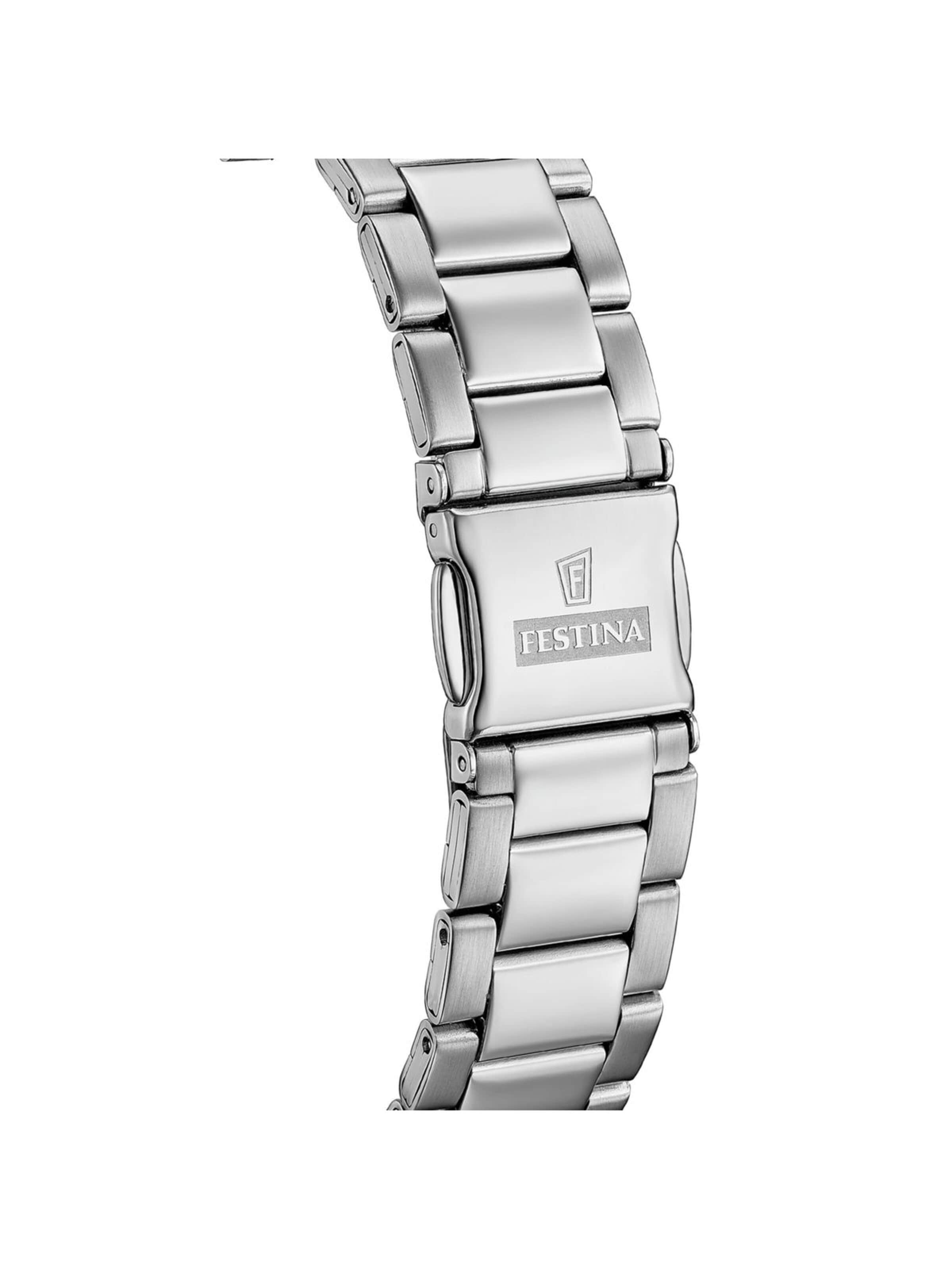 FESTINA Analoog horloge 'Festina - Watch Acero Clasico - Quartz watch movement - Watch case width: 40 mm' in Grijs