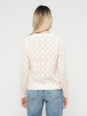 JDY Sweater 'JDYAMANDA' in Beige