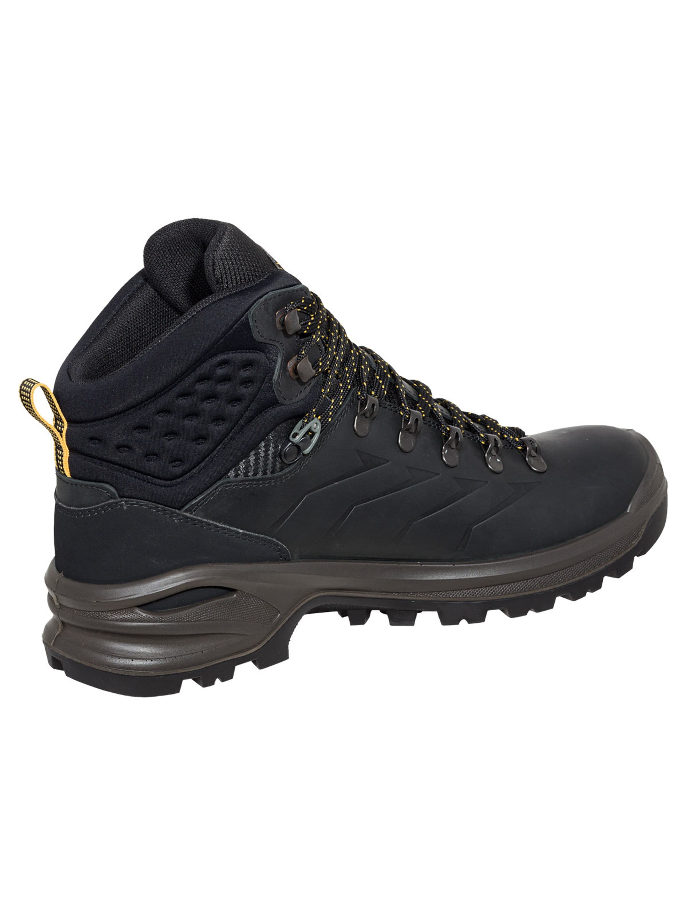 Grisport Halbschuh 'Freizeitschuhe Schnürstiefel in schwarz'‌‌ in Schwarz