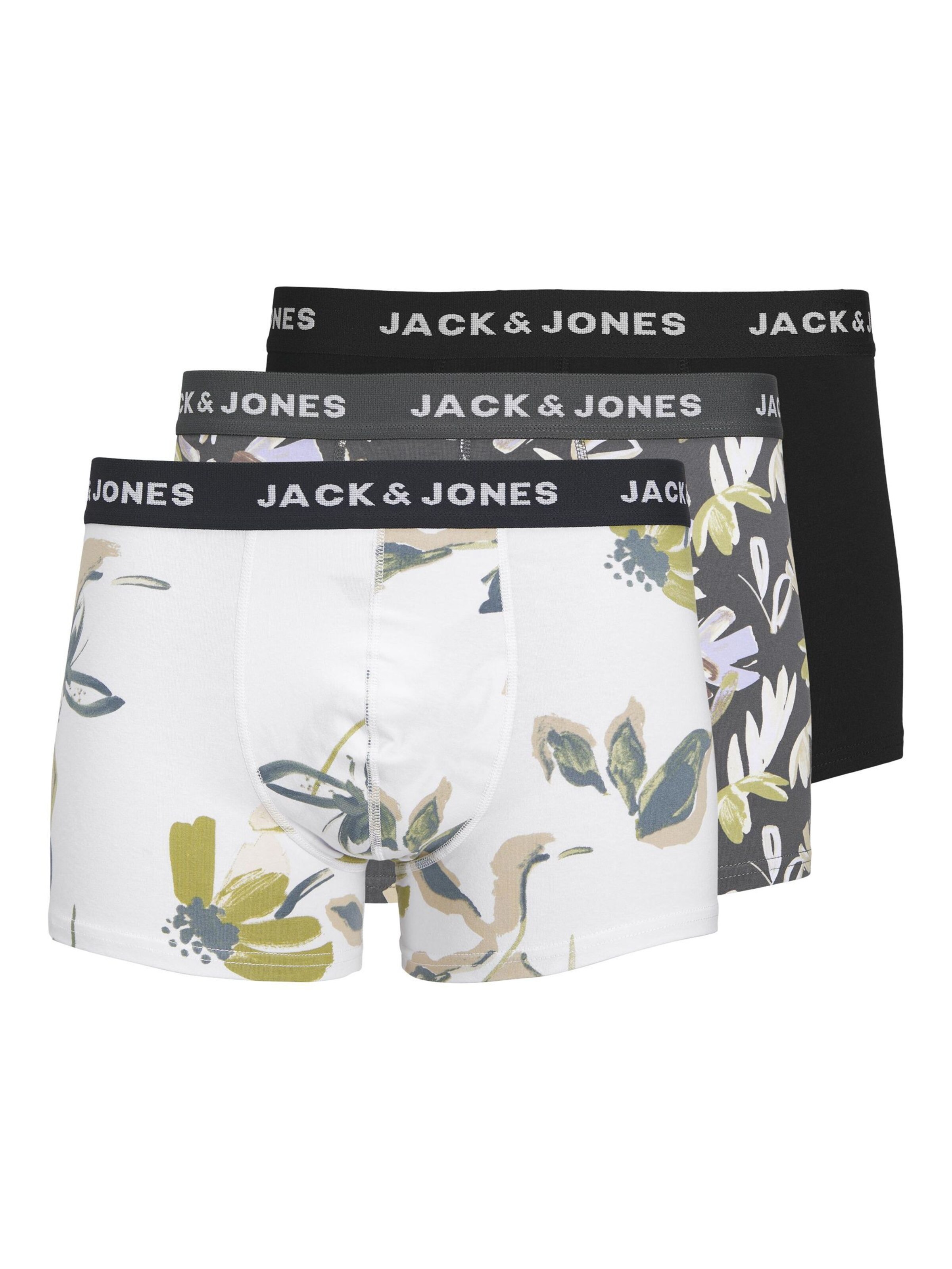JACK & JONES Boxer shorts in Grey: front