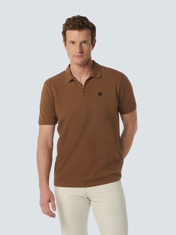 No Excess Shirt in Brown: front