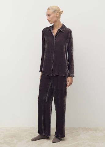 MANGO Schlafshirt 'Xbluti' in Lila