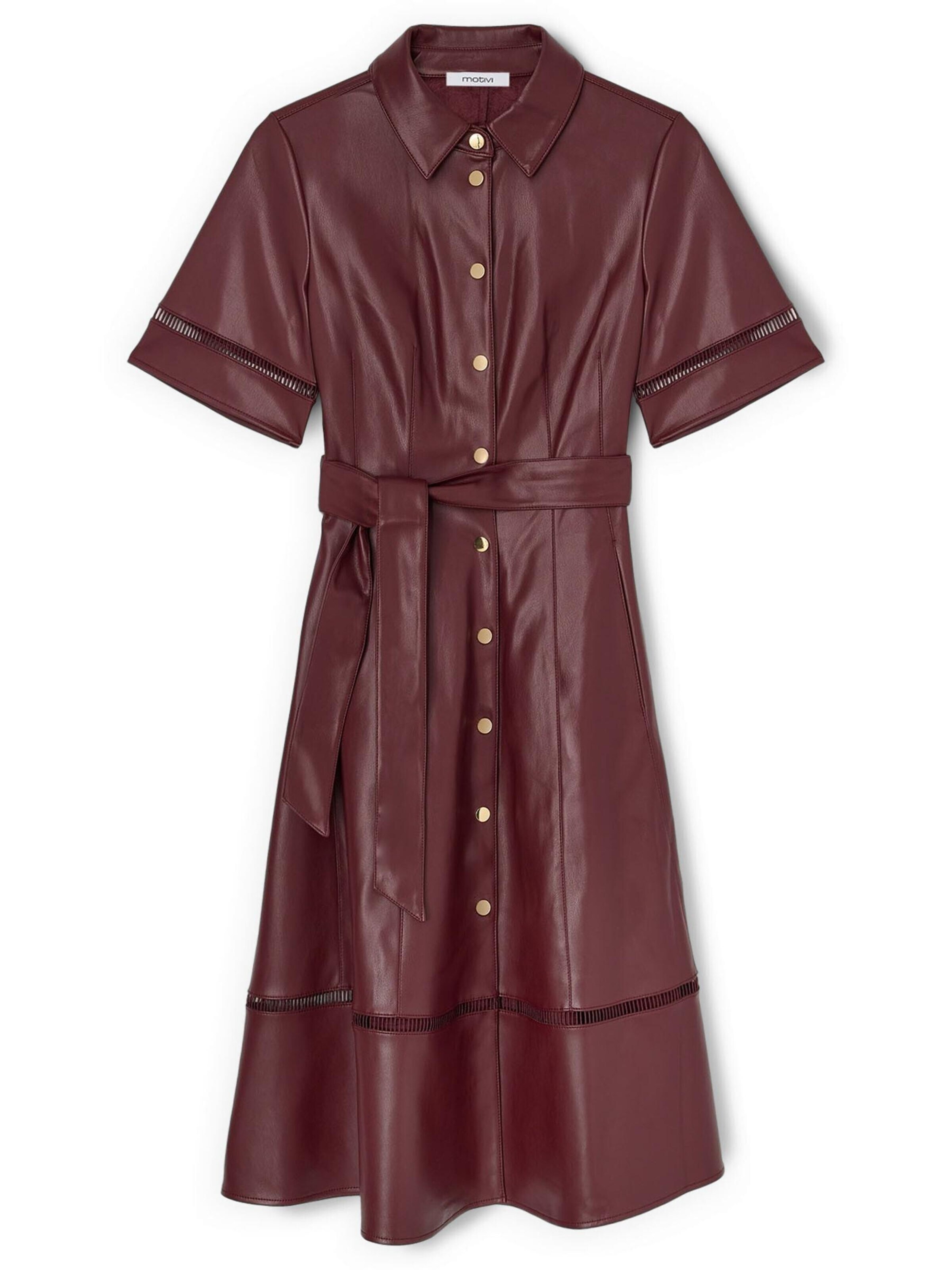 Robe MOTIVI en rouge : devant