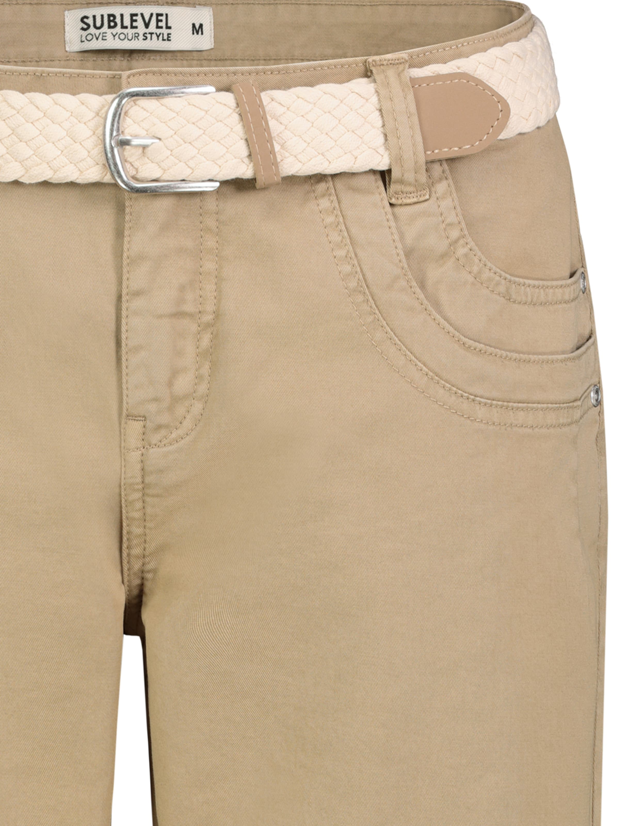 Sublevel Regular Trousers in Beige
