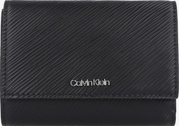 Calvin Klein Wallet in Black: front