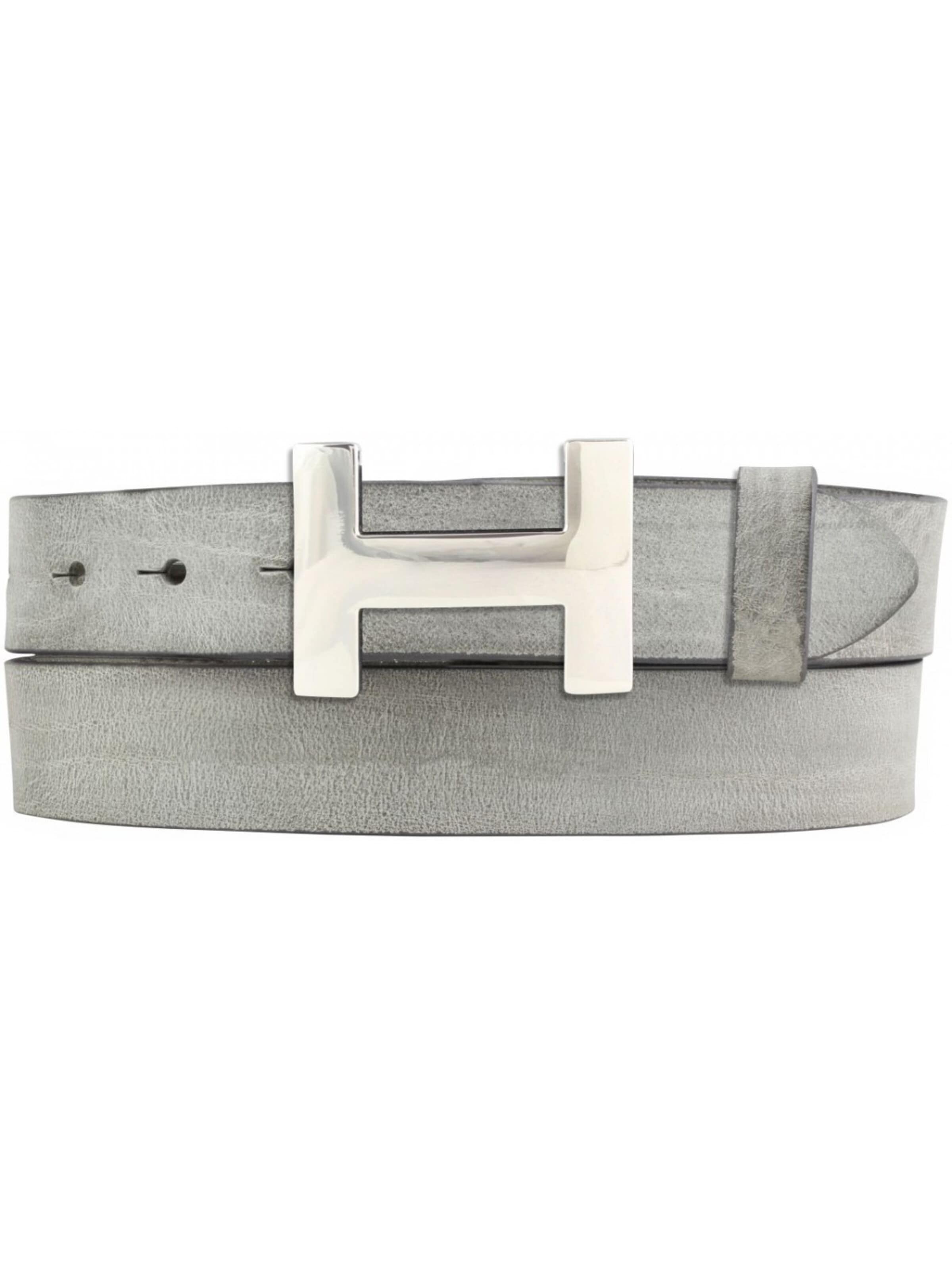 BELTINGER Belt 'Hermine' in Grey: front
