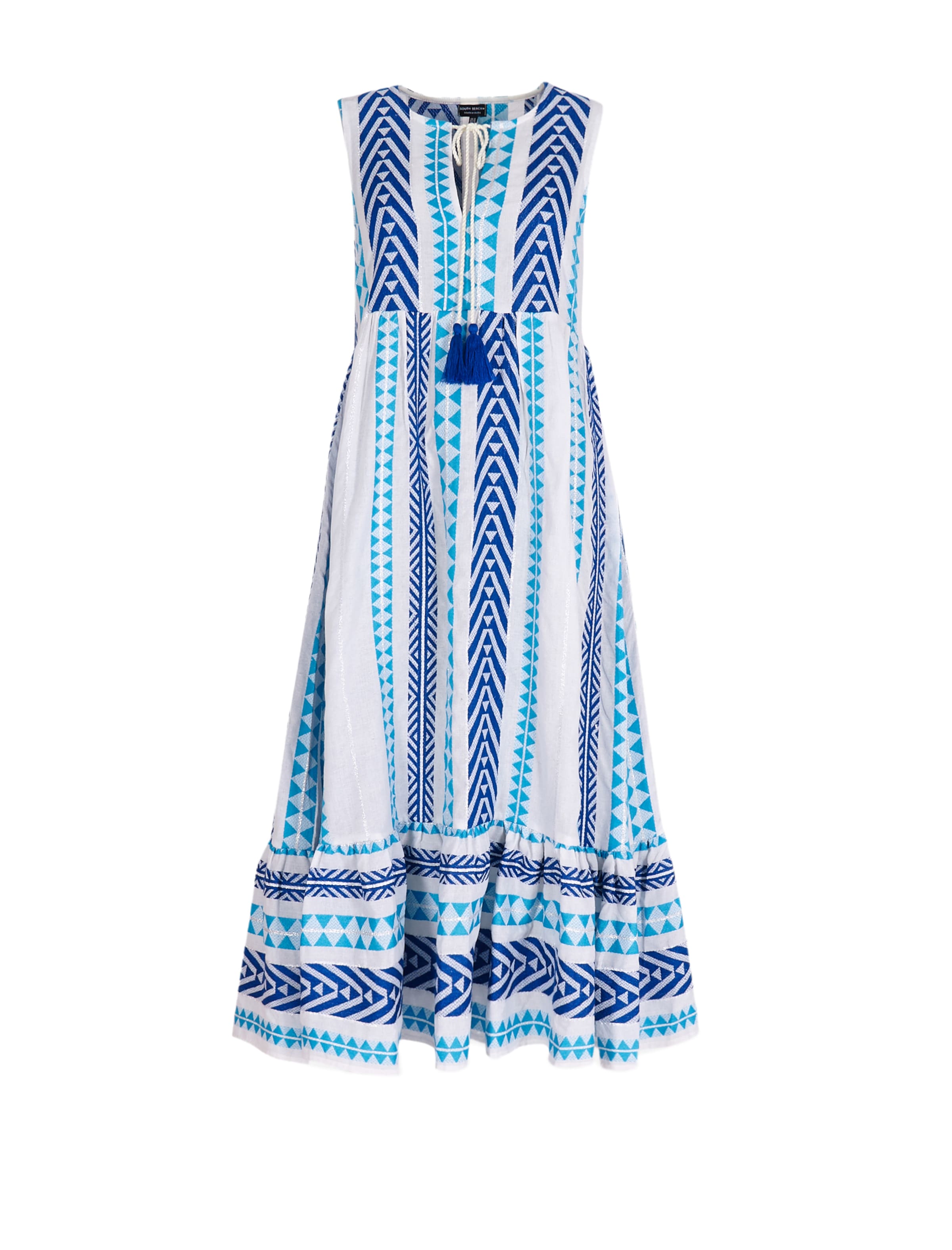 South Beach Kjole i blå: forside