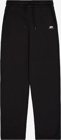 ALPHA INDUSTRIES Hose in Schwarz: Vorderseite