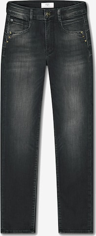 Coupe slim Jean Le Temps Des Cerises en noir : devant