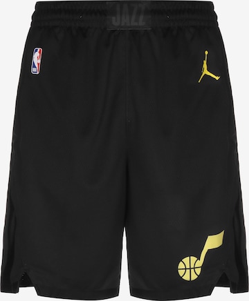 Loosefit Pantalon de sport 'NBA Utah Jazz' Jordan en noir : devant