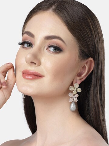 AVANT-GARDE PARIS Ohrringe 'Helenasa' in Weiß