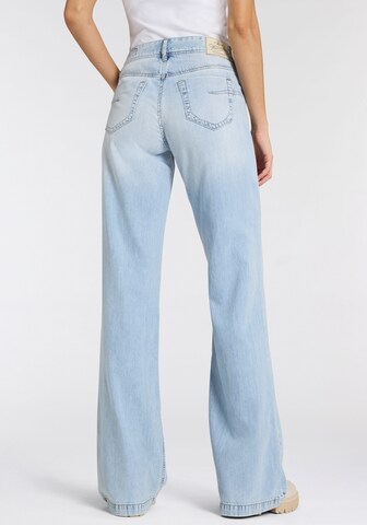 Herrlicher Wide Leg Jeans in Blau