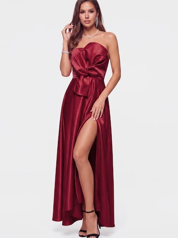 Ombre Abendkleid‌‌‌‌‌ in Rot
