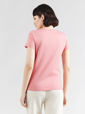 PUMA Performance shirt 'ESS Small No. 1' in Pink