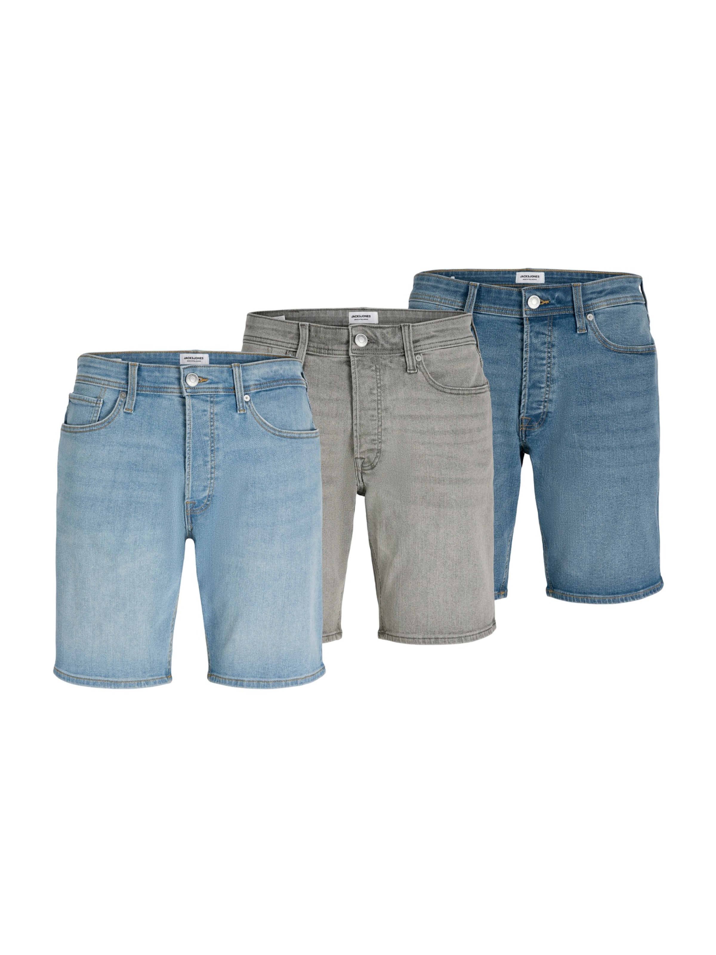 JACK & JONES Štandardný strih Džínsy 'JJIRICK JJORIGINAL' - Modrá: predná strana