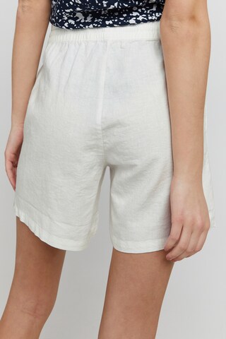 Oxmo Loosefit Broek 'Algea' in Wit