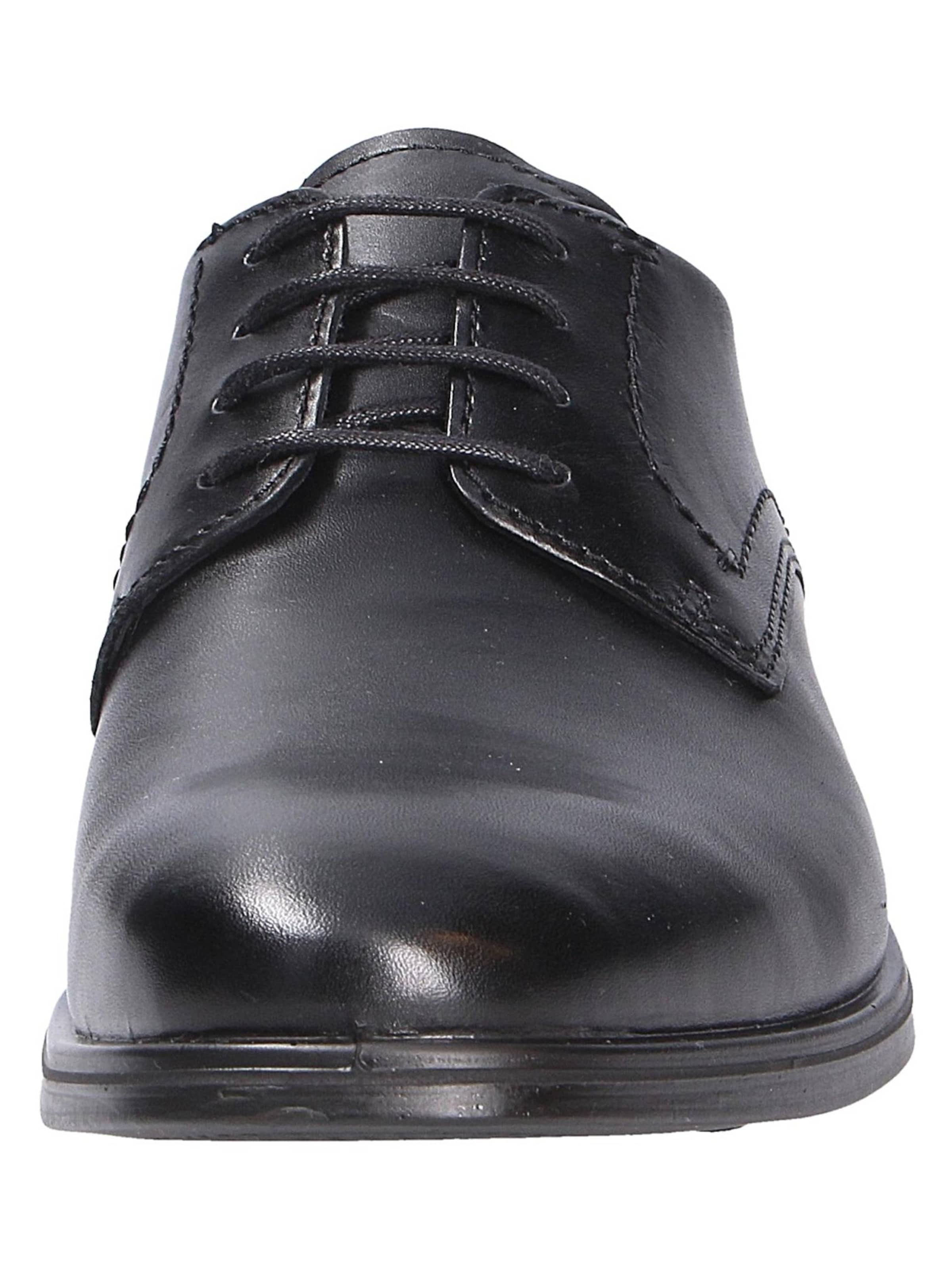 ECCO Schnürschuh 'Melbourne' in Schwarz