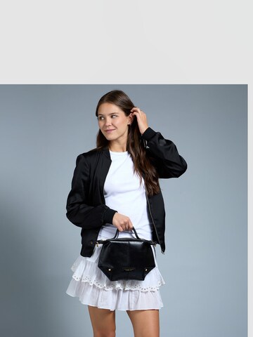 The Bridge Shoulder Bag in Black: front