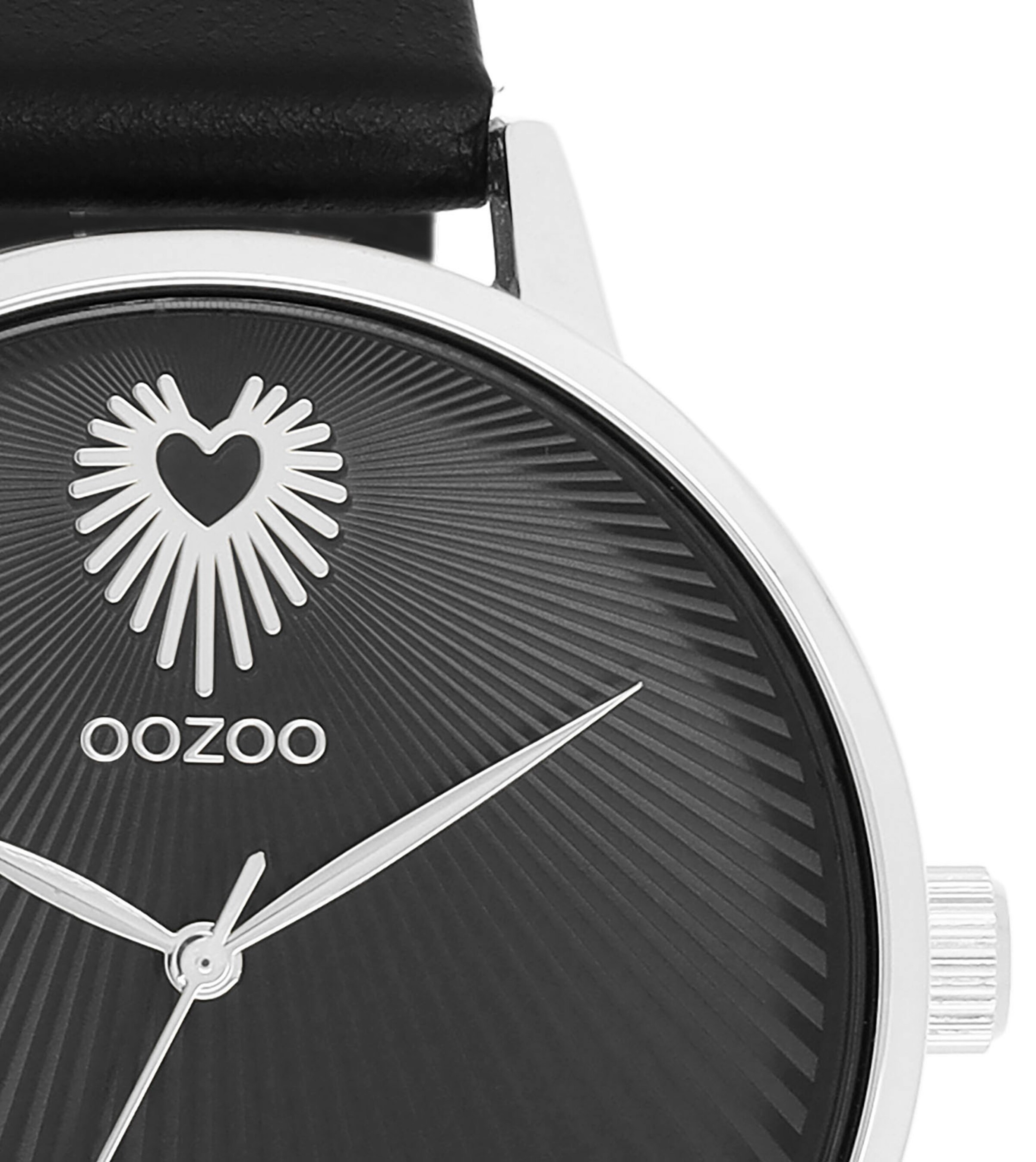 OOZOO Analog Watch in Black