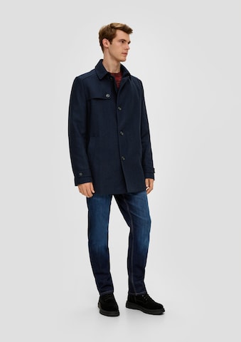 s.Oliver Between-Seasons Coat in Blue