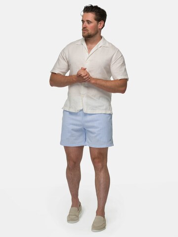 Pantaloncini da bagno 'Seersucker' di Vercate in blu