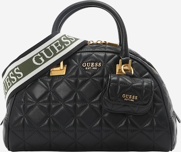 GUESS - Bolso de mano 'Mildred' en negro: frente