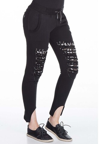 CIPO & BAXX Slim fit Leggings in Black