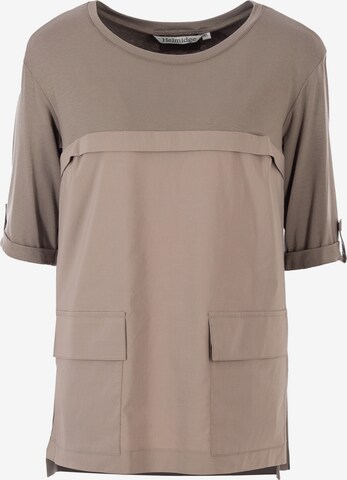 HELMIDGE Blouse in Brown: front