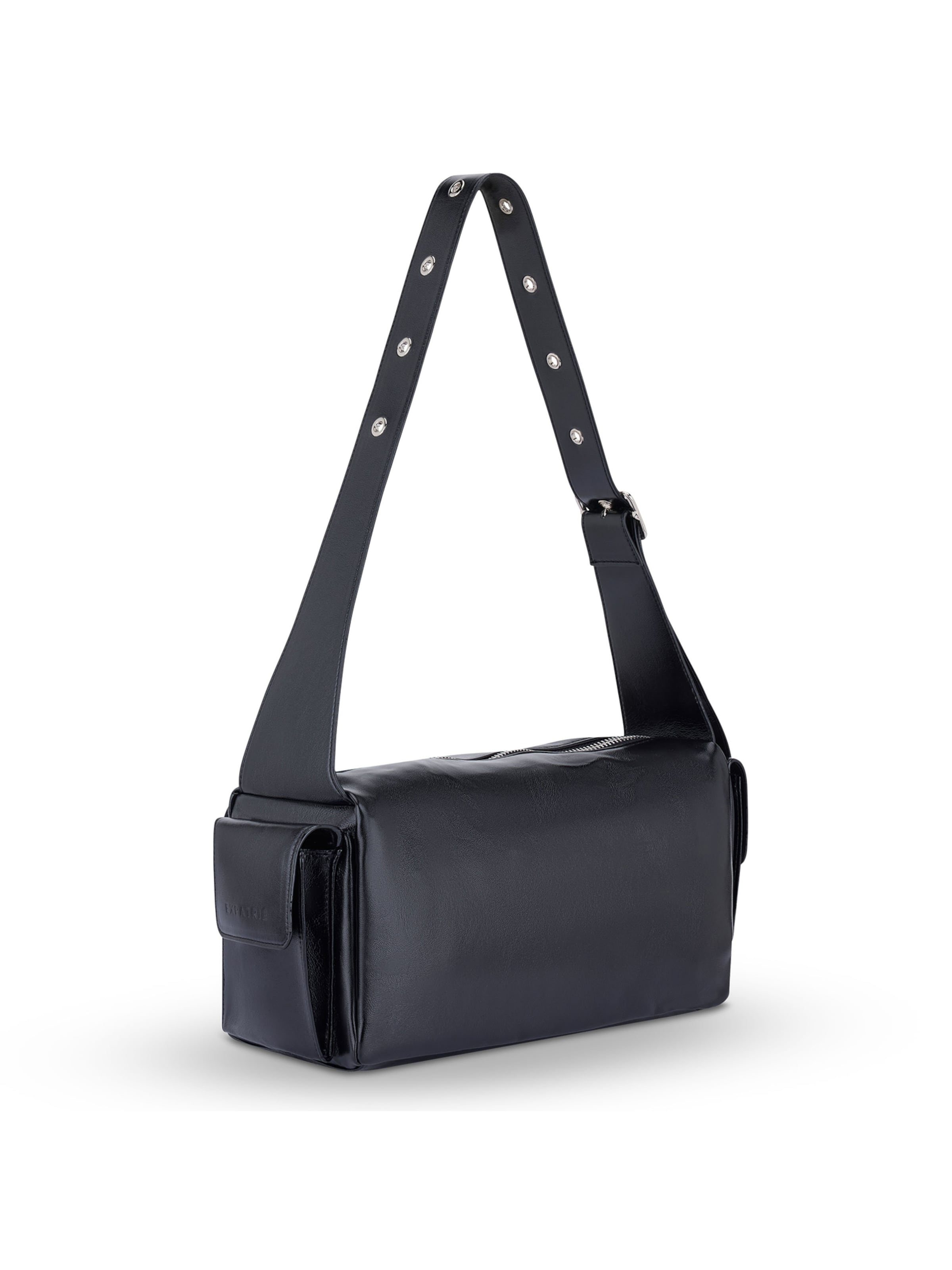 Expatrié - Mala de ombro 'Stella' em preto