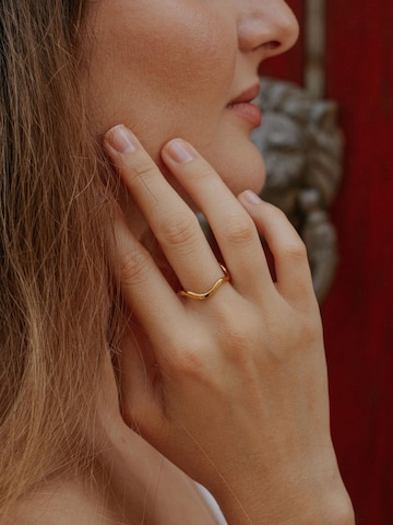 Akitsune Ring 'Serenity Ring Gold' in Gold