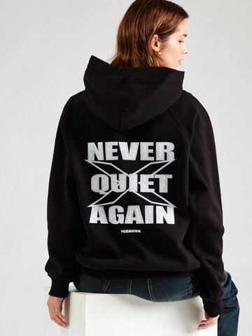 Sweat-shirt 'Belly' Pegador en noir : devant